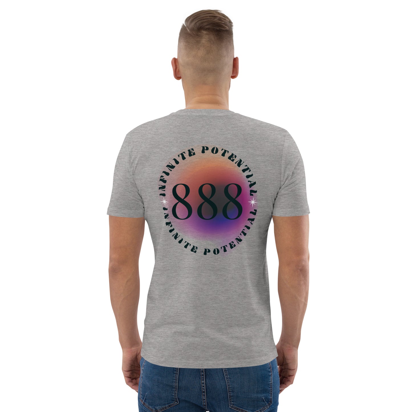 888 Lucky Number Unisex organic cotton spiritual t-shirt