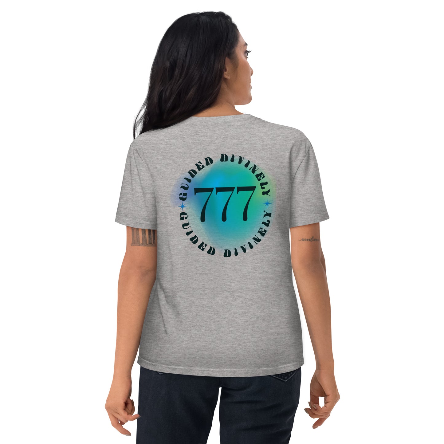 777 Lucky Number Unisex organic cotton spiritual t-shirt