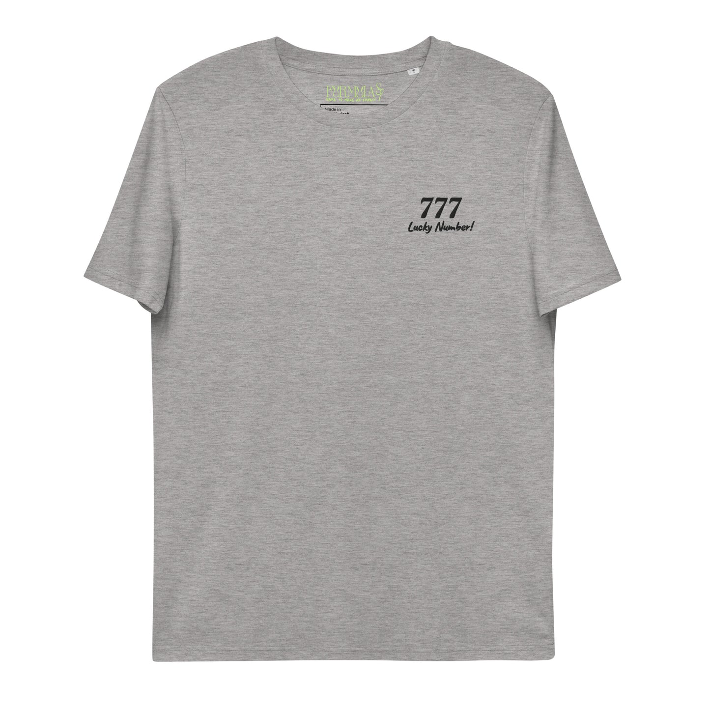 777 Lucky Number Unisex organic cotton spiritual t-shirt