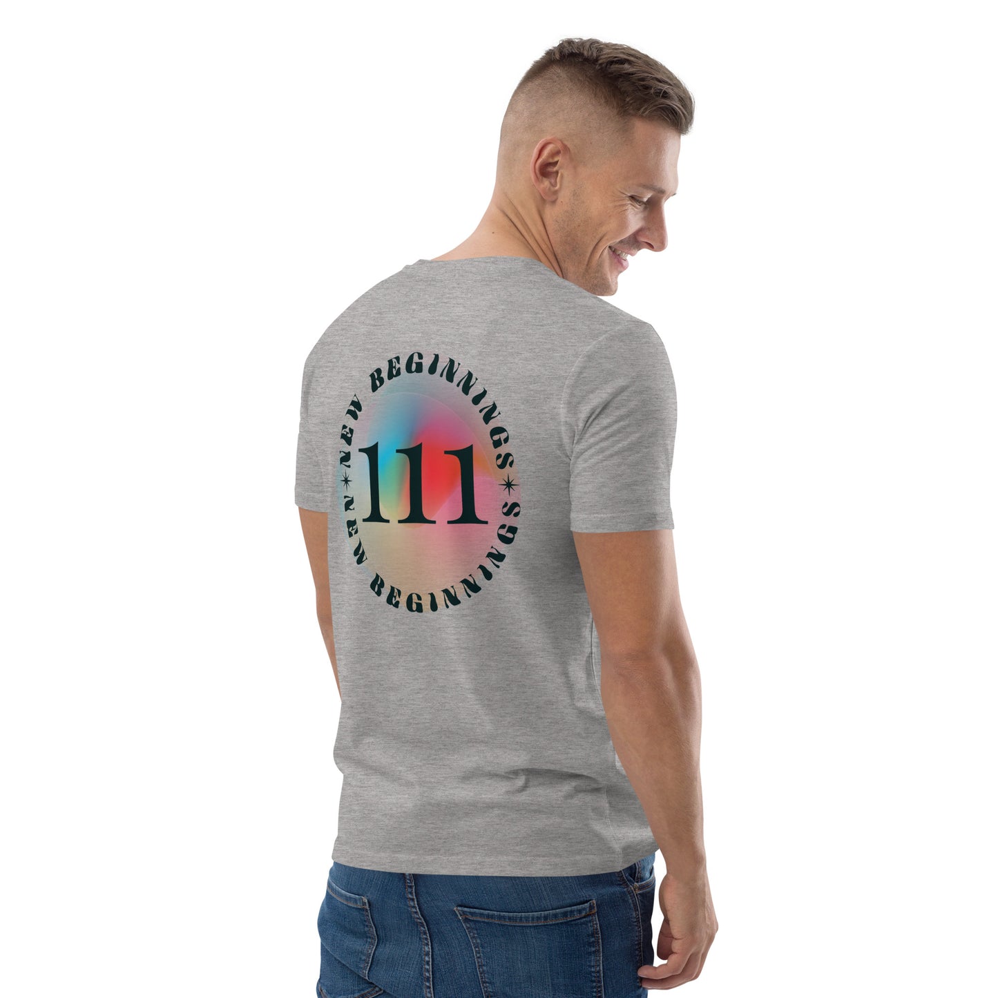 111 Lucky Number Unisex organic cotton spiritual t-shirt