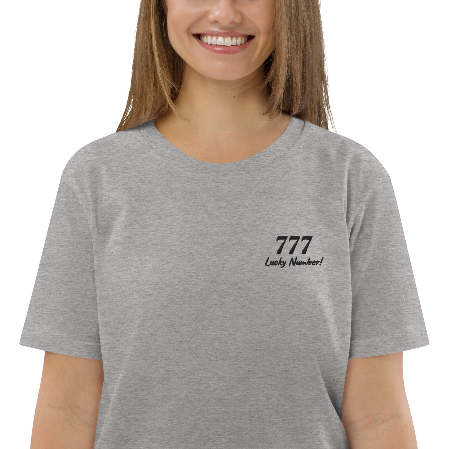 777 Lucky Number Unisex organic cotton spiritual t-shirt