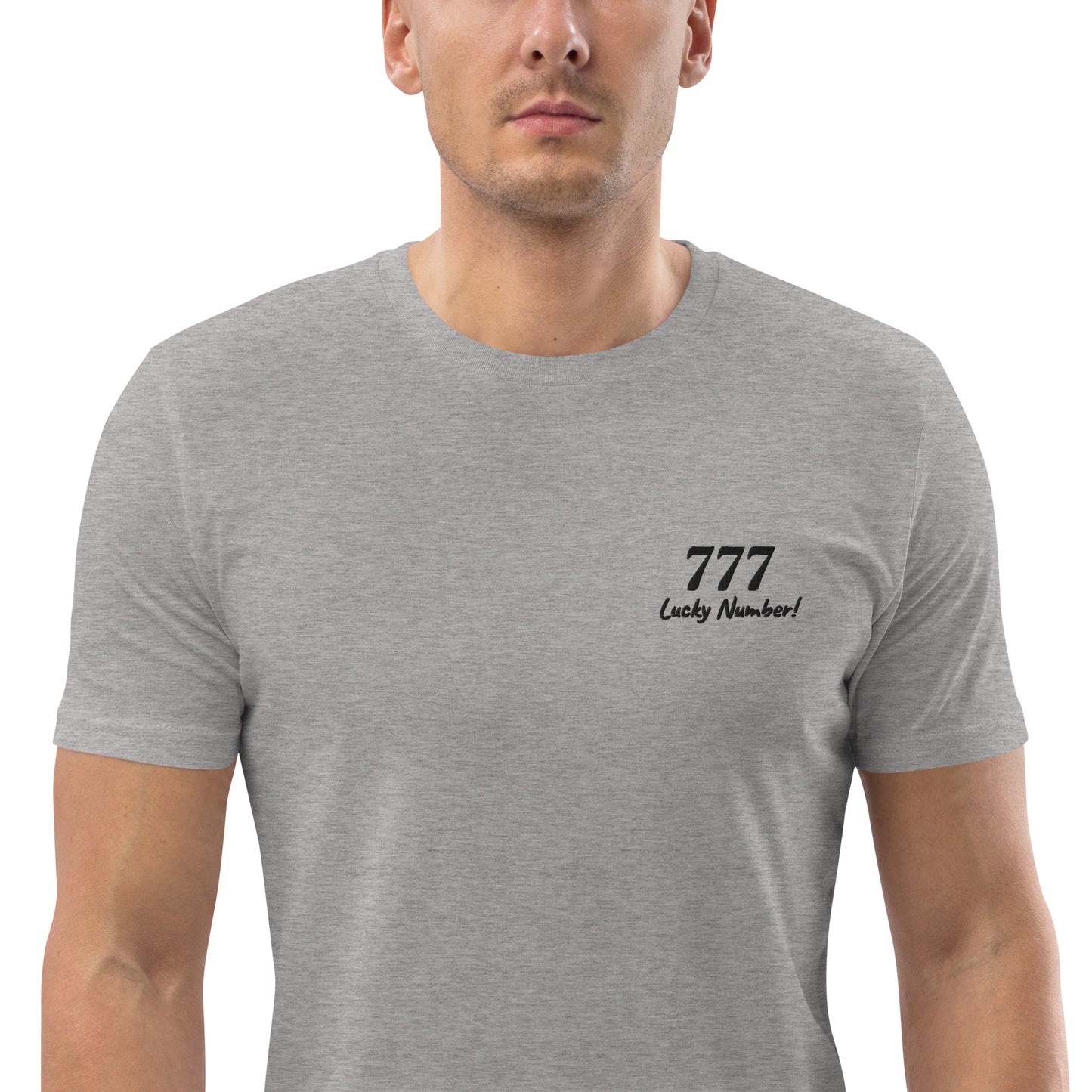 777 Lucky Number Unisex organic cotton spiritual t-shirt