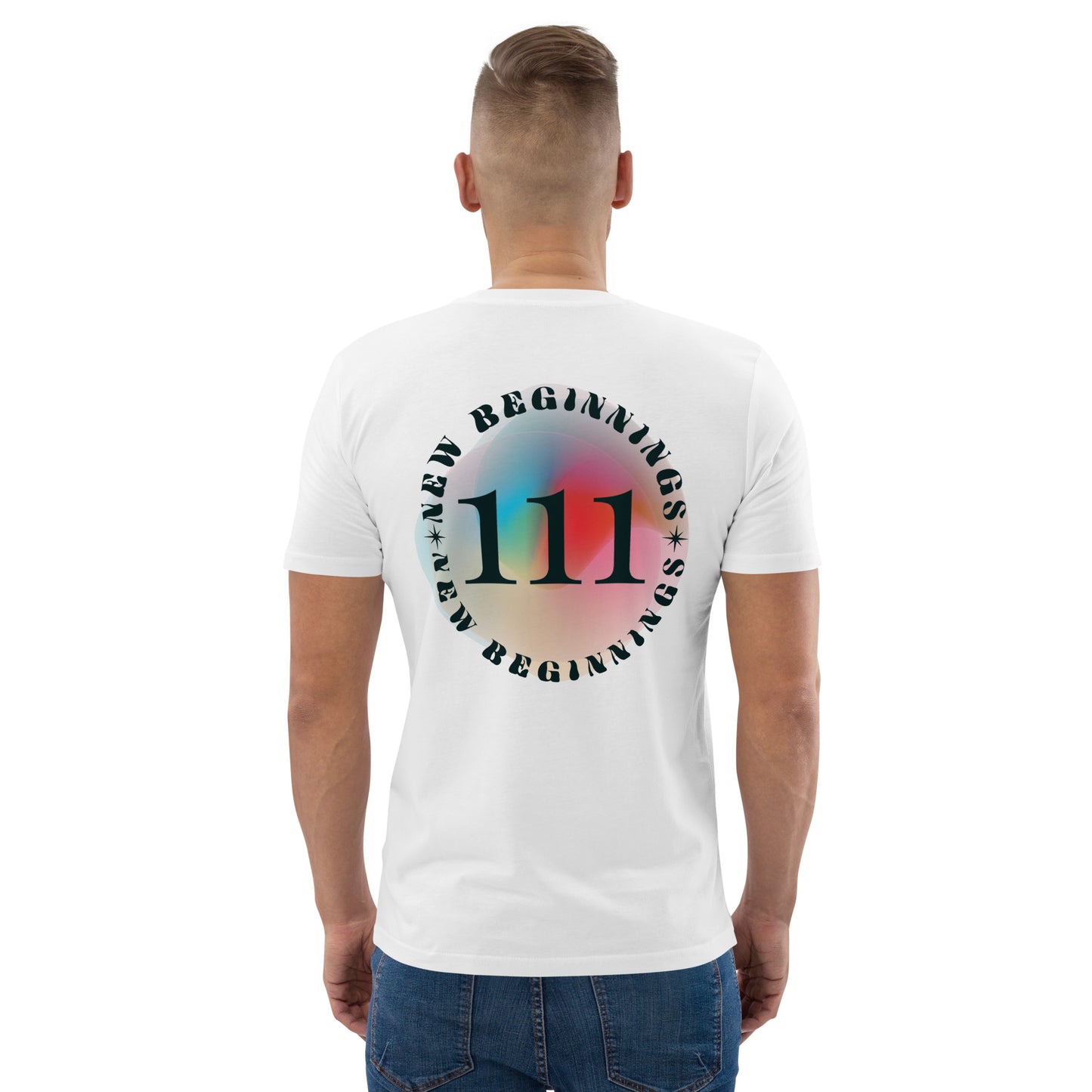 111 Lucky Number Unisex organic cotton spiritual t-shirt