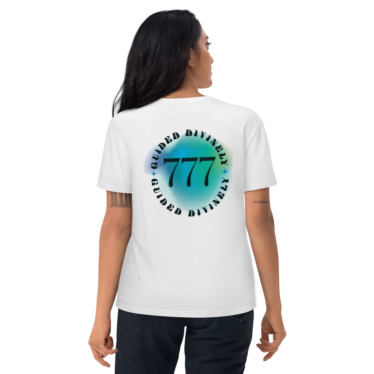 777 Lucky Number Unisex organic cotton spiritual t-shirt