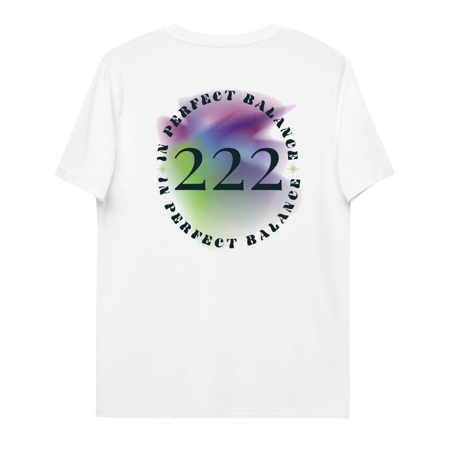 222 Lucky Number Unisex organic cotton spiritual t-shirt