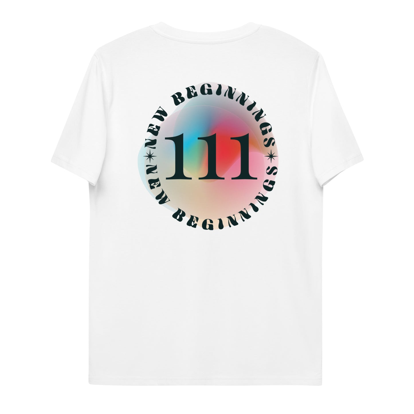 111 Lucky Number Unisex organic cotton spiritual t-shirt