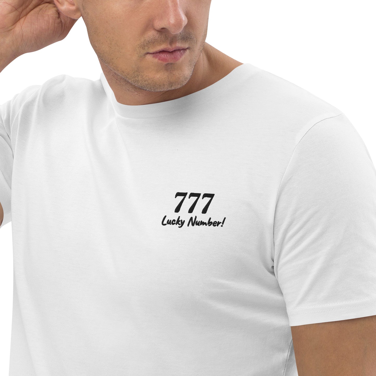 777 Lucky Number Unisex organic cotton spiritual t-shirt