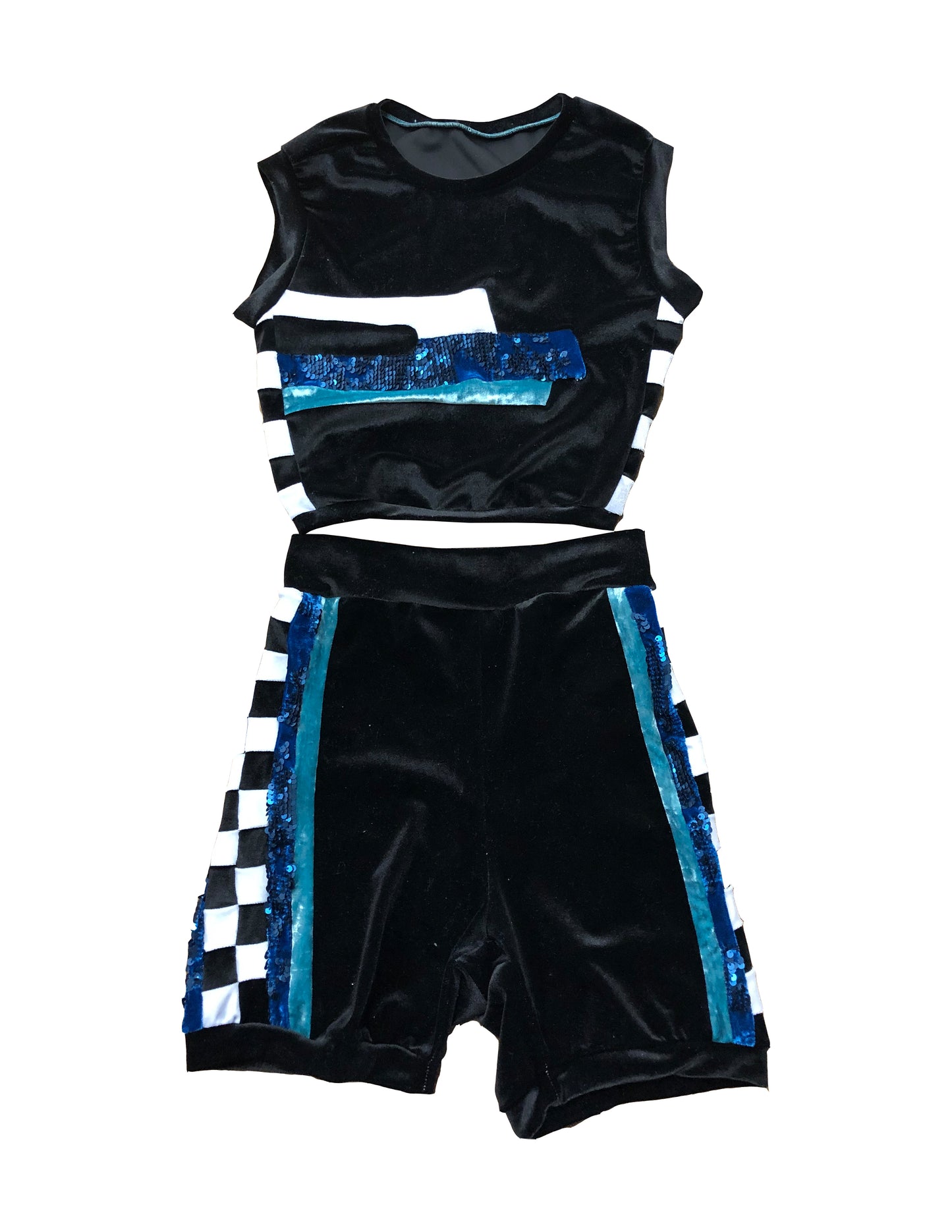 Velvet Sequin Sports Set